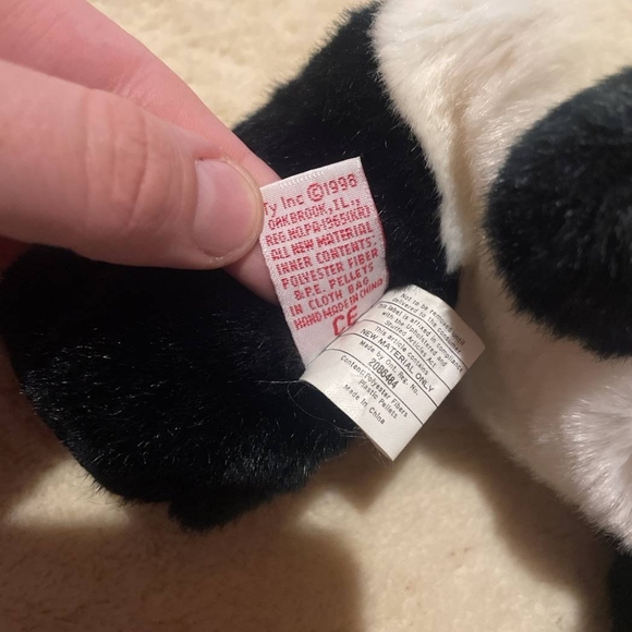 TY Beanie Baby Panda - Picture 3 of 3